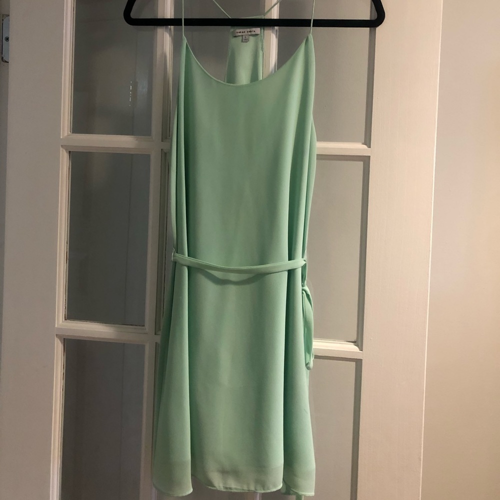 Mint green Naked Zebra dress, size L
